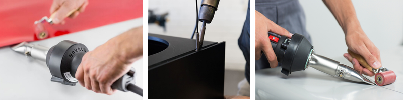 Hot Air Welding Banner